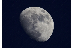 Hossegor - La Lune vue de la plage