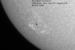 Soleil du 03/08/2017