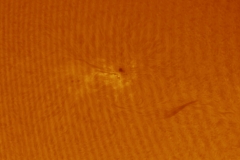 Soleil H-alpha du 18/06/2015