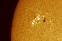 Soleil H-alpha du 18/06/2015