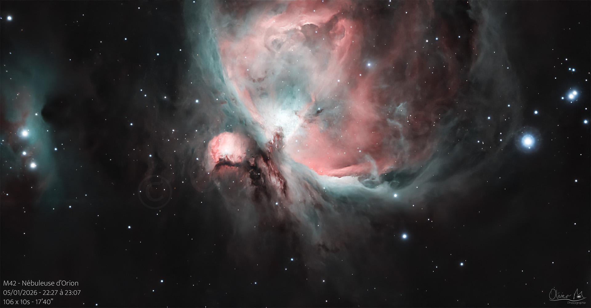 M42 Nébuleuse d'Orion