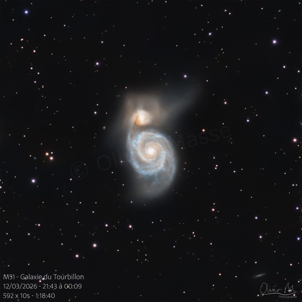 #9 – M51 – Galaxie du Tourbillon