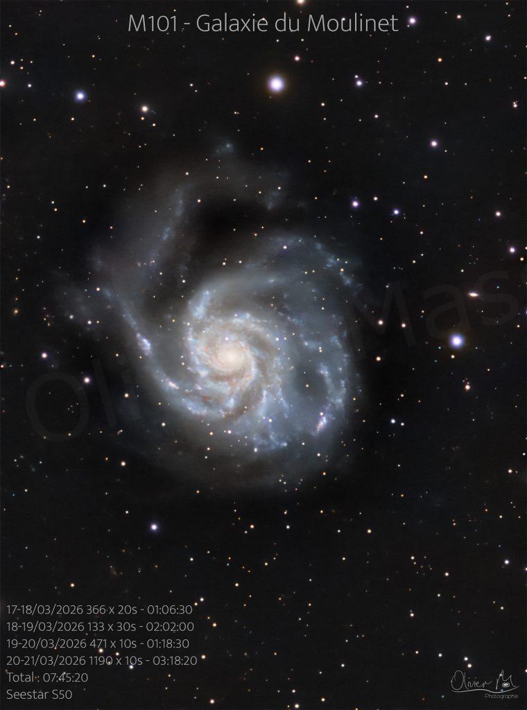 #7 – M101 – Galaxie du Moulinet