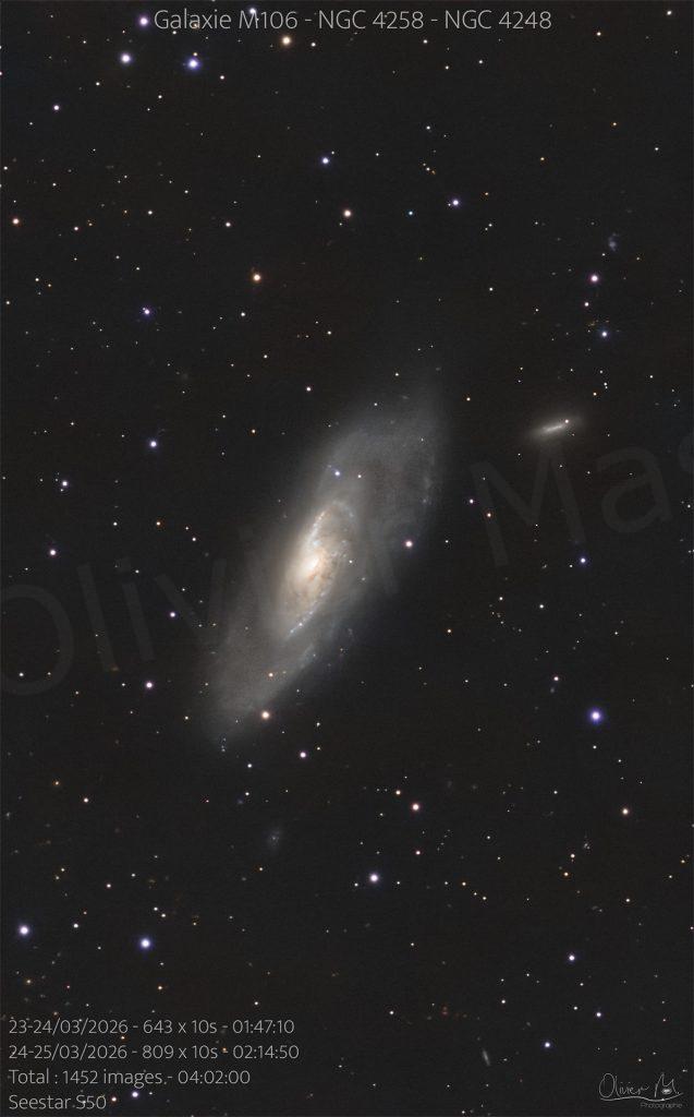 #9 – M106 (NGC 4258 & NGC 4248)